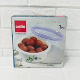 Di0236 Cello Opalware Storage Container Large with Lid – 1 Pc