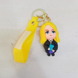 AM5645 3D Cartoon Characters Silicone Keychain- Multidesign