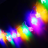 Di0076 14 Ice Cube Multicolor LED String Lights