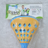 AM6430 Click and Catch Twin Ball Launcher Game with 3 Balls Indoor Outdoor Toy Set