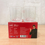 AM6540 Cello Orchard Glass Tumblers - Set of 6 (215ml)