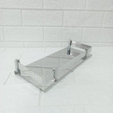 AM6058 Stainless Steel Bathroom Shelf (12x5 Inch) - Wall-Mounted Bath Accessories Holder