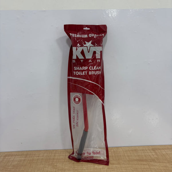 A07970 KVT Star Sharp Clean Single Hockey Toilet Brush