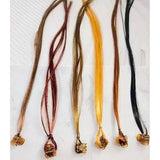 AM1122 Hair Extensions hair strings with clips -13inch-6clip