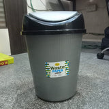 AM5856 Royal Plastic Garbage Waste Swing Dustbin (Pack of 1)