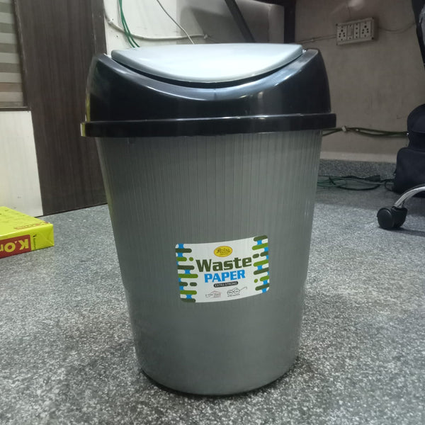 AM5856 Royal Plastic Garbage Waste Swing Dustbin (Pack of 1)