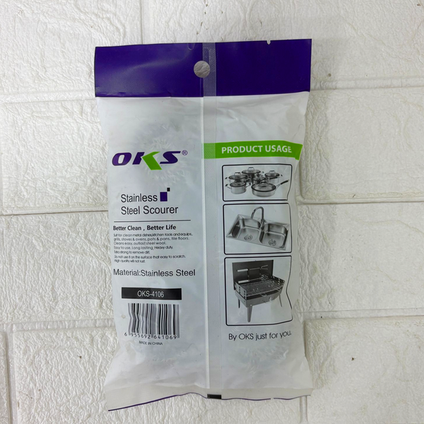 AM6346 Stainless Steel Scourer (Pack of 6)