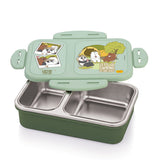 AM5115 TENKU Printed Insulated Partition Lunch Box