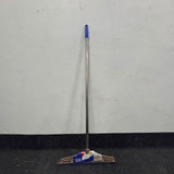 A07976 KVT Star Heavy Duty Silicone Floor Wiper with 3 ft Stainless Steel Handle (16-Inch)