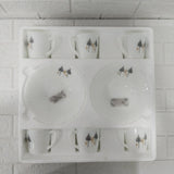 Di0234 Cello Crockery Imperial Quick Bite Set - 8 Piece
