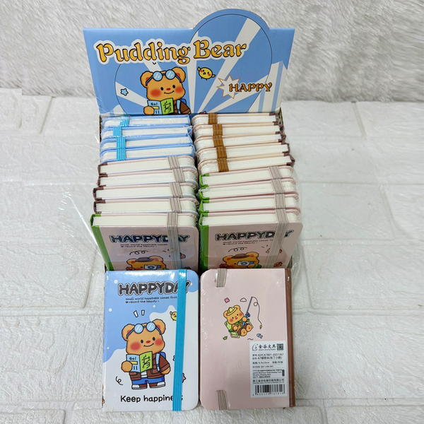 AM6307 A7 Notebook Pocket Diary Writing Works Notepad (Multicolor)