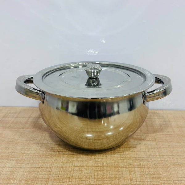 AM3339 Madhuram Prime Quality Apple Handi 1500ml SS 18cm With Handle