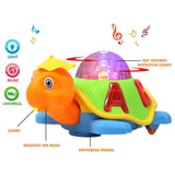 AM0068 3D Flashing Light and Dancing Tortoise Musical Toy