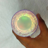 AM5349 3D Look Tumbler Cups with Lid and Light Multi-Color 1pc -22cm