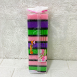 AM6343 Sponge Scrubbing Pads (Pack of 9) for Cleaning - MultiColor
