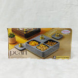 AM6170 Asian Pearl 4-Piece Multipurpose Dry Fruit Box