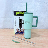 AM6486 Pexpo Stanzy Premium Stainless Steel Tumbler with Straw (1200 ml)