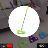 6001 Stainless Steel Road Adjustable Triangle Mop Used for Cleaning Dusty and Wet Floor Surfaces and Tiles