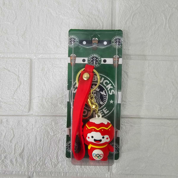 AM6052 Premium 3D Rubber Keychain & Keyrings (Multidesign)-Creative Cartoon Keychain