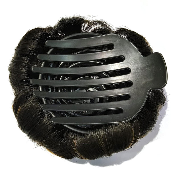 Di0304 Women’s Artificial Hair Bun with Clip – Instant Juda for Stylish Hairstyles