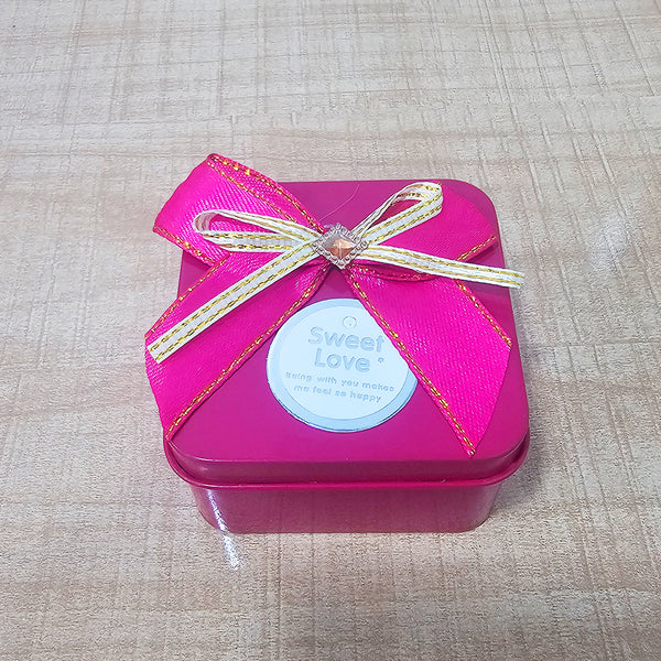 AM5920 Multi-Design Elegant Mini Gift Tin with Decorative Lid (Pack of 1 pc)