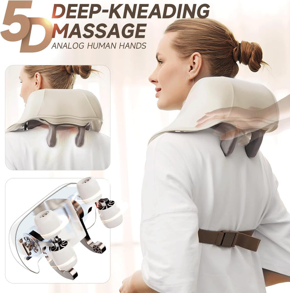 Neck Massager for Pain Relief Deep Tissue