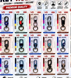 AM7537  PREMIUM METAL OVAL KEY HOLDER WITH KEY RING