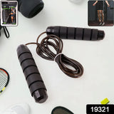 19321 High-Speed Skipping Rope with Foam Padded Handles (1 Pc)