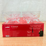 AM2659 Ice Cream Cup, Ice Cream Bowl 150 ML, Set of 6 Falooda Glass, Glass Irish Mug, Dishes for Dessert Bowl, Milkshake Glass Fruit and Pudding Set Serving Bowl for Home Restaurants and Parties