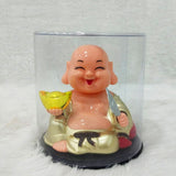 AM6243 Hand Buddha Monk Idol - Solar Powered Moving Head