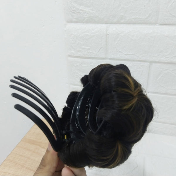 Di0304 Women’s Artificial Hair Bun with Clip – Instant Juda for Stylish Hairstyles