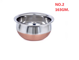 3901 Stainless Steel and Copper Handi 163g 2 no.