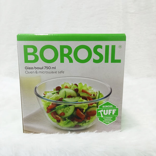 AM6205 Borosil Oven & Microwave Safe Glass Bowl - 750ml