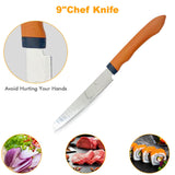 3492 Premium Stainless Steel Knife, Vegetable & Fruit Knife with Cover