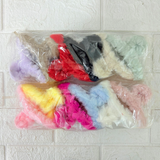 AM1076 Fluffy Fur Hair Clip 1Pcs (multicolor)