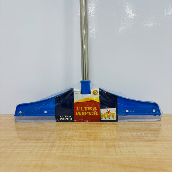 A07977 KV Star Ultra Silicon Floor Wiper with 4ft Stainless Steel Pipe (21 Inch)