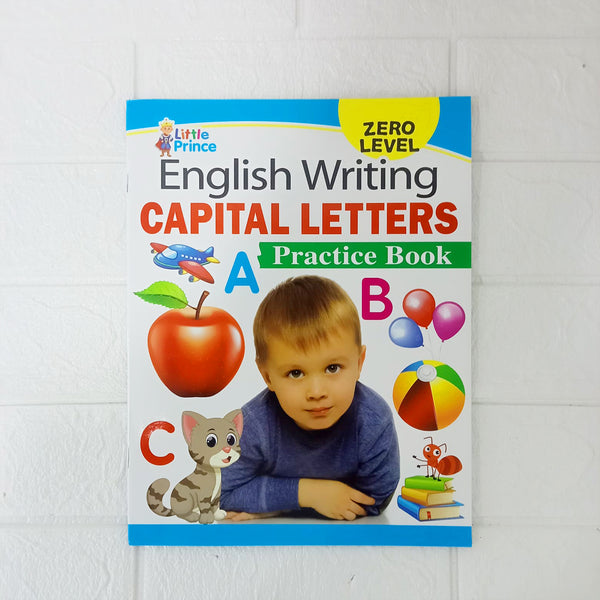 Di0078 Little Prince Zero Level English Writing Capital Letters Practice Book