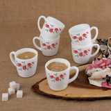 AM0893 CELLO Ricca Mug 6 Pcs Set 100ml (Multi Design)