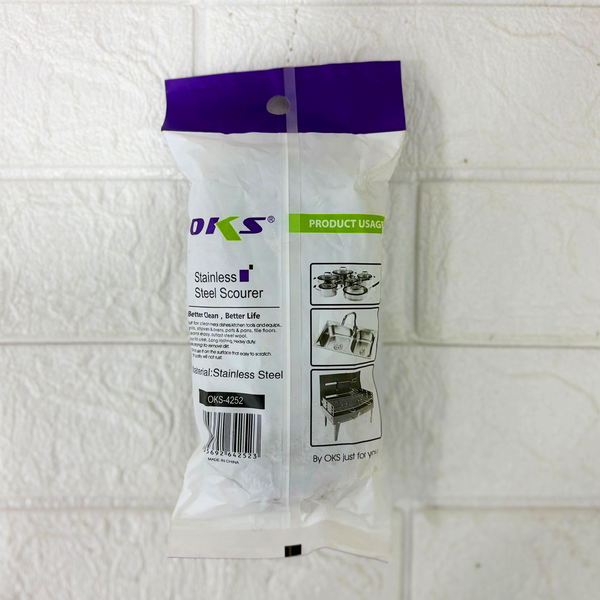 AM6345 Stainless Steel Scourer (Pack of 2)