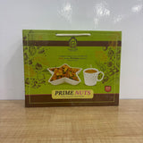 A07844 PRIME NUTS 6 Pcs Ceramic Tea Cup & Star Bowl Set (4 Cups + 2 Star-Shaped Platters)