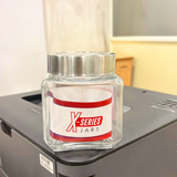 TM0148 Yera X-Series 600ml Square jar with see through cap - 1pc