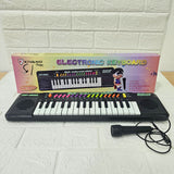 AM6033 Piano Keyboard for Kids with Microphone - 32 Key Piano + MIC + ADAPTER POWER OPTION