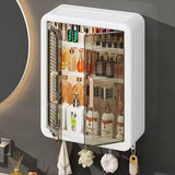 AM6489 3 Layer Self-Adhesive No-Drill Plastic Storage Rack - (Pack of 1)