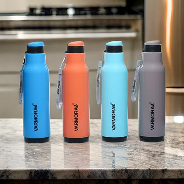 AM3831 Varmora Sofia Water Bottle | Insulated Bottle | FDA Approved BPA-Free | Hot & Cold Compatible | 1000 Assorted