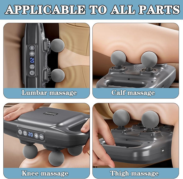 TheraPanel 4-Head Massage Gun