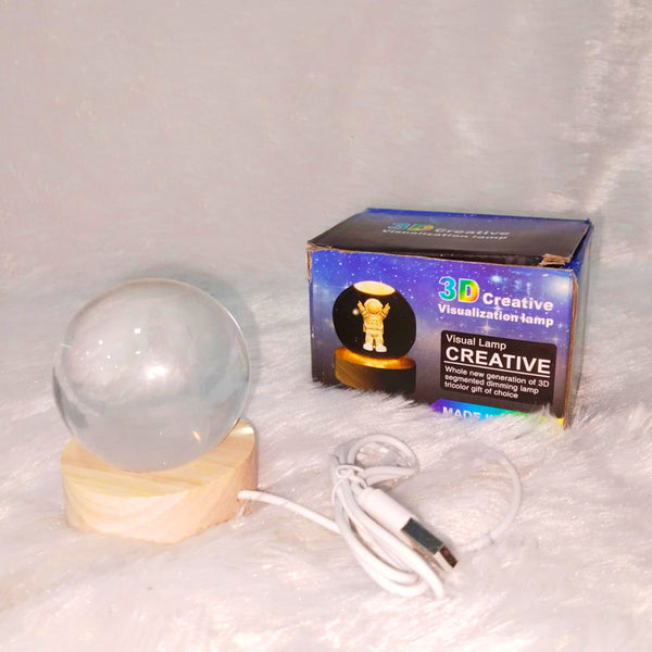 AM5924 3D Crystal Adiyogi LED Night Lamp