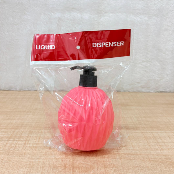 AM6661 Plastic Dimond Cut Design Liquid Soap Dispenser (Pack of 1)