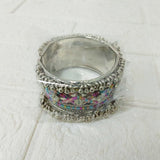 Di0218 Oxidised Silver Plated Kada – Traditional & Stylish Ethnic Bangle