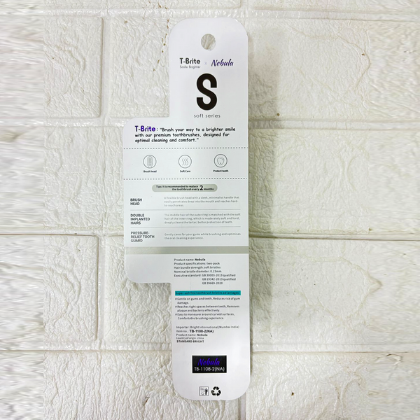 AM6314 Nebula Toothbrush for Kids & Adults -  Pack of 2