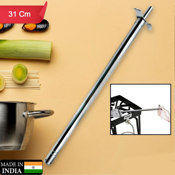 5716 Stainless Steel Gas Lighter - Long Spark for Kitchen Stoves & Restaurants (31 Cm / 1 Pc)